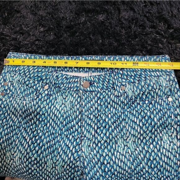 Liverpool cropped pants  sz 6 scale like print - Picture 11 of 12